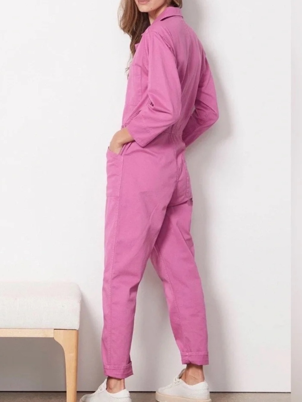 Pistola Tanner Long Sleeve Field Jumpsuit One Piece Levander Size S